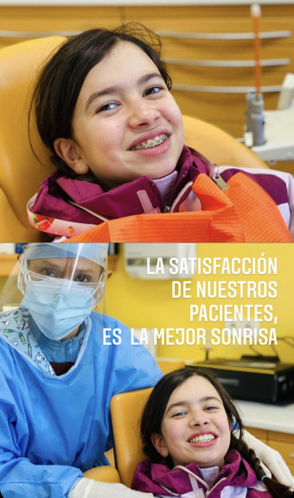 Dental Com paciente contento